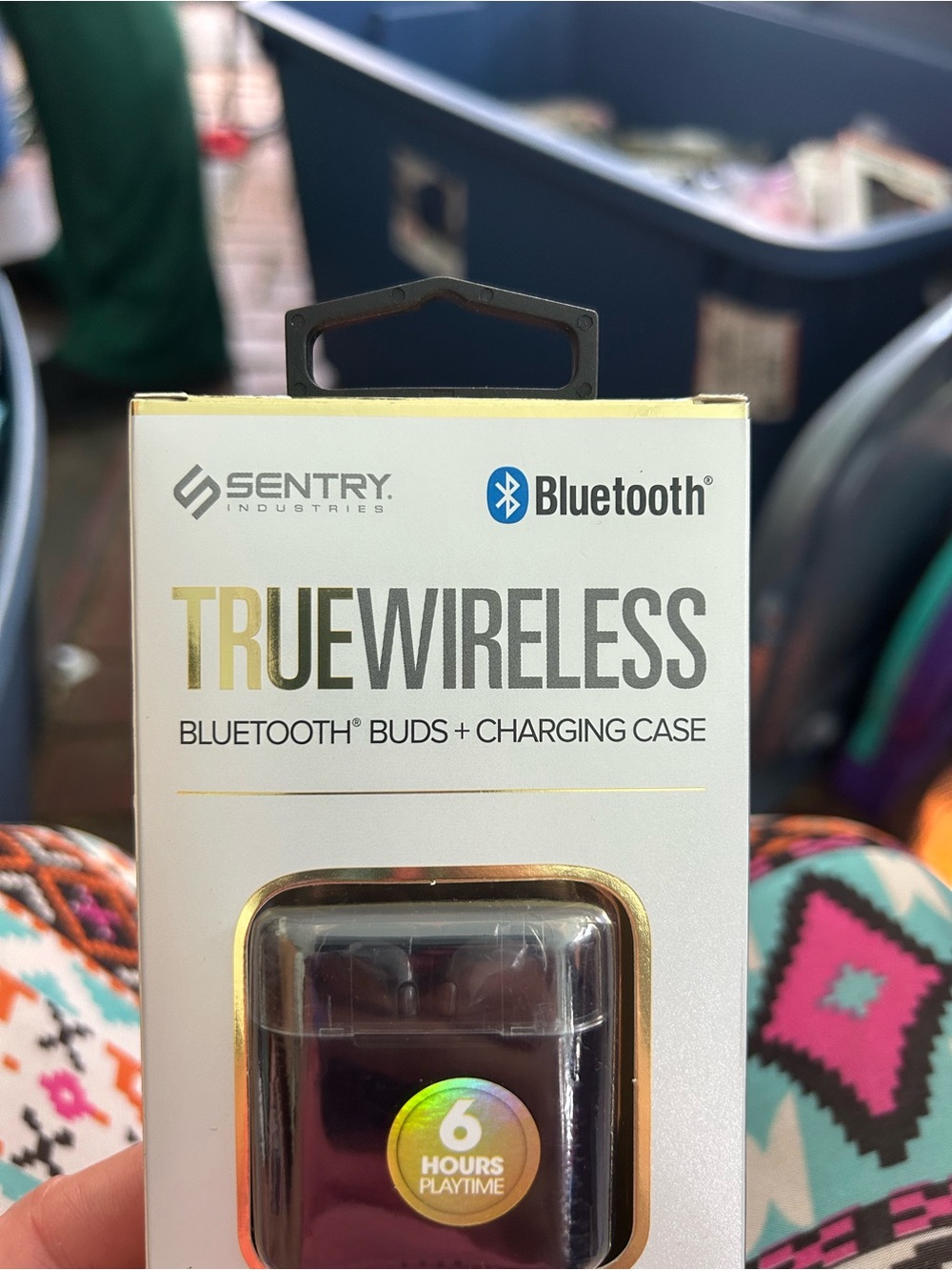 Entry TrueWireless Bluetooth Buds + Charging Case - Black